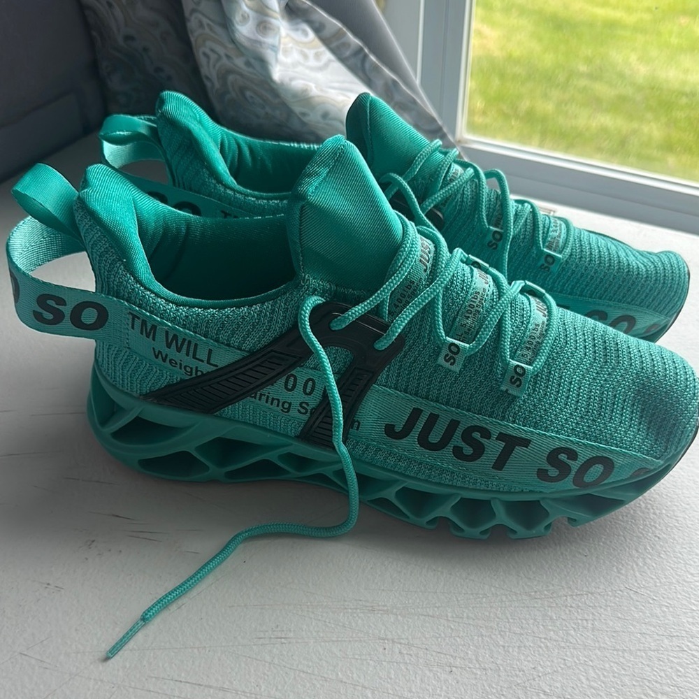 NEW Women Teal Athletic Shoes new - Picture 2 of 4